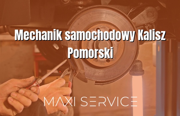 Mechanik samochodowy Kalisz Pomorski - Maxi Service