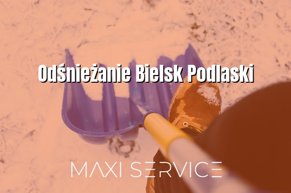 Odśnieżanie Bielsk Podlaski - Maxi Service