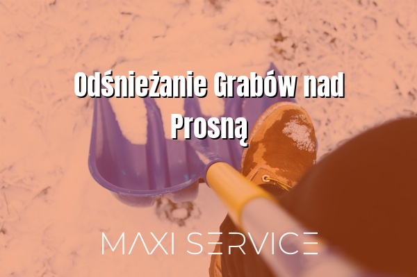 Odśnieżanie Grabów nad Prosną - Maxi Service