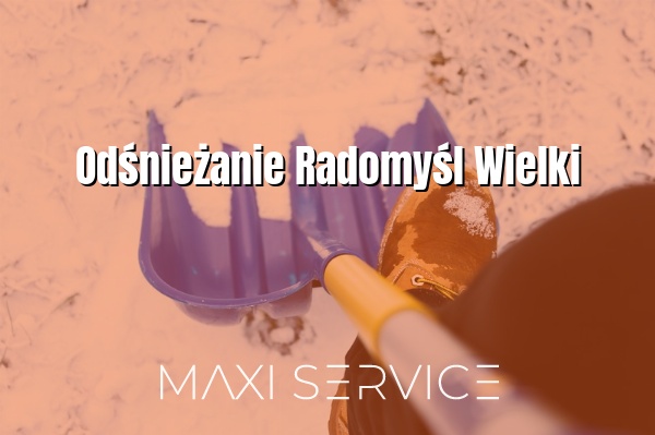 Odśnieżanie Radomyśl Wielki - Maxi Service