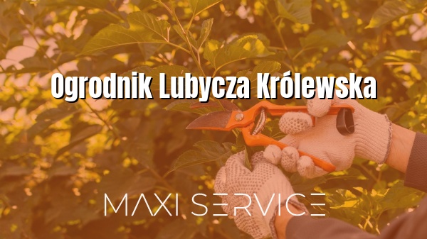 Ogrodnik Lubycza Królewska - Maxi Service