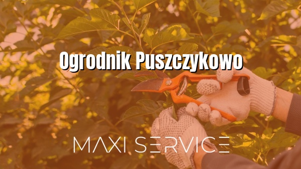 Ogrodnik Puszczykowo - Maxi Service