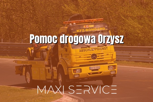 Pomoc drogowa Orzysz - Maxi Service