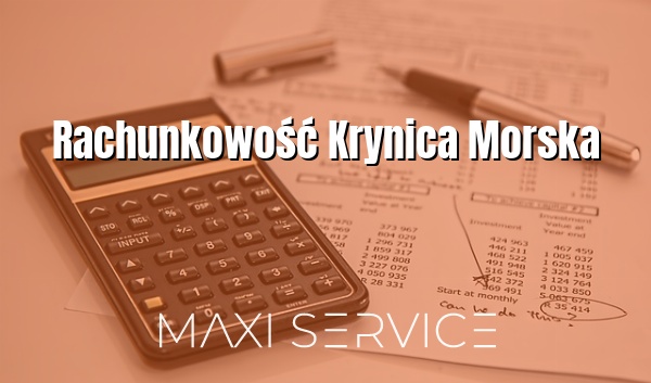 Rachunkowość Krynica Morska - Maxi Service