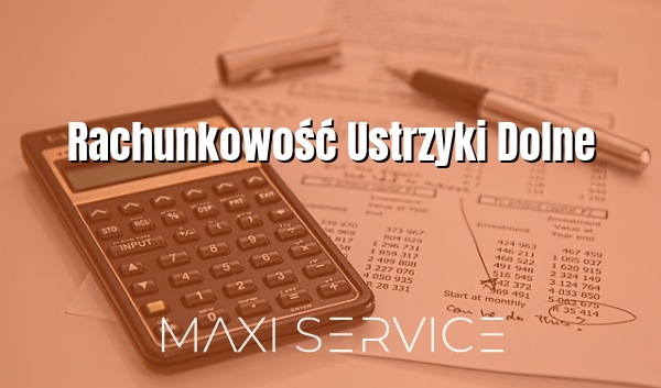 Rachunkowość Ustrzyki Dolne - Maxi Service