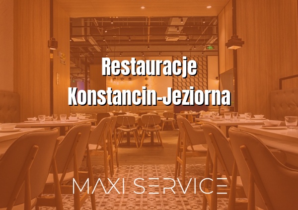 Restauracje Konstancin-Jeziorna - Maxi Service