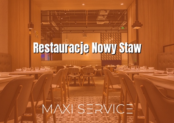 Restauracje Nowy Staw - Maxi Service