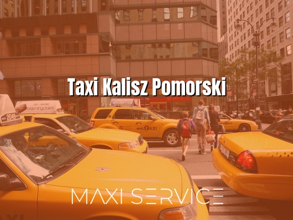 Taxi Kalisz Pomorski - Maxi Service
