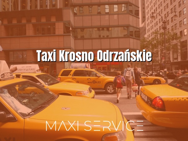 Taxi Krosno Odrzańskie - Maxi Service